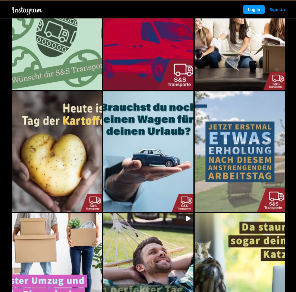 S&S Transporte instagram-posts